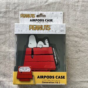 Snoopy Peanuts AirPods Case Gen 1 & 2 – Doghouse Design – New in Box